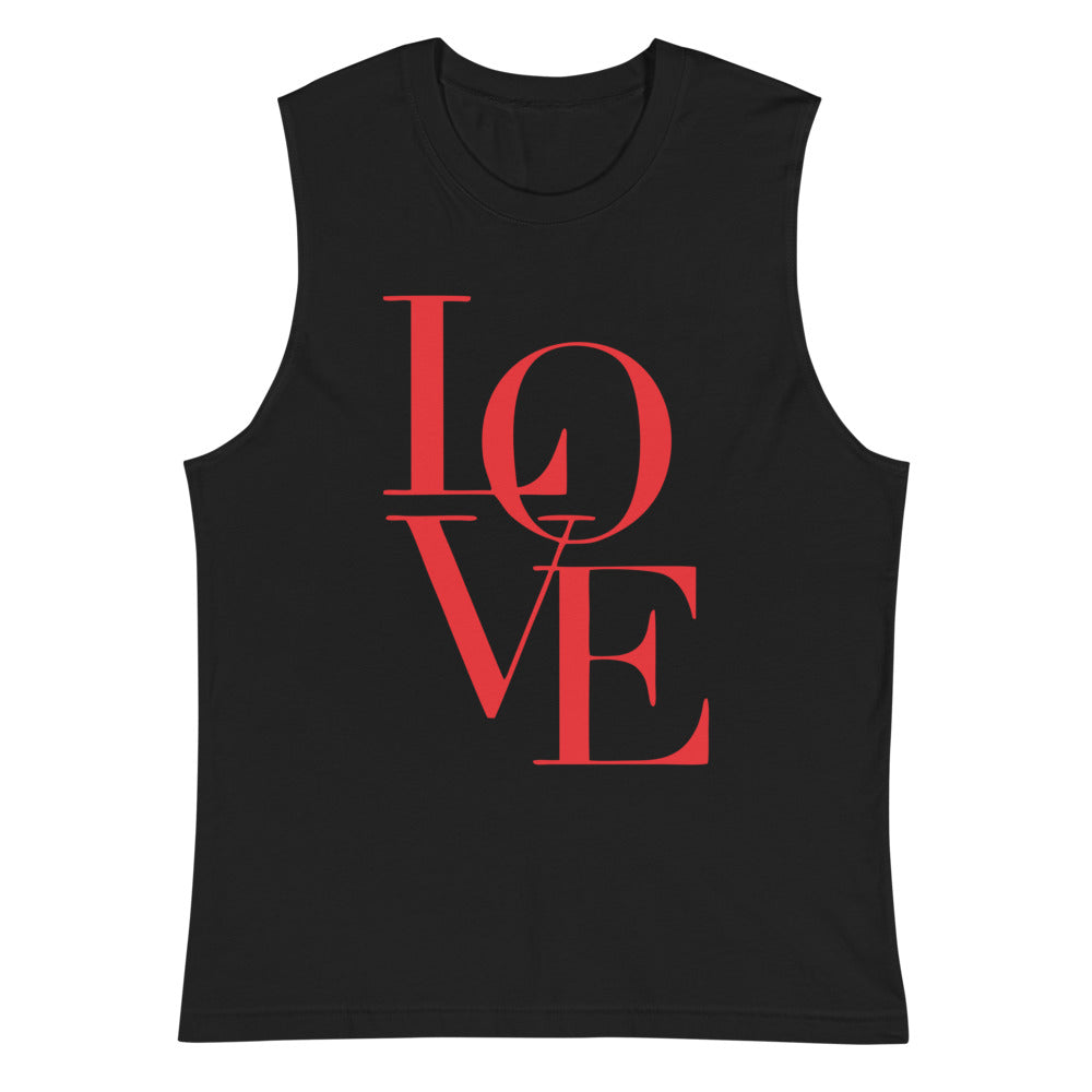 LOVE Unisex Muscle Shirt - Inspirational Expressions