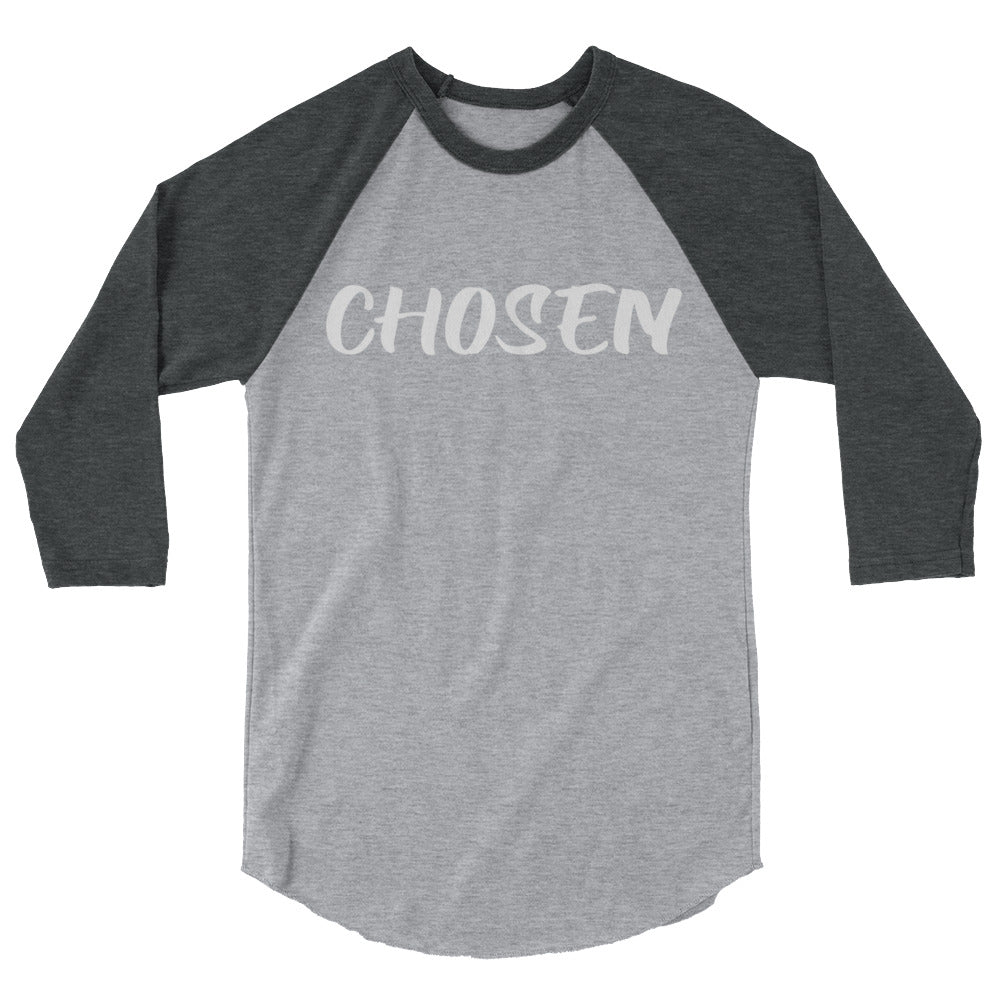 Chosen Unisex 3/4 Sleeve Shirt - Inspirational Expressions 