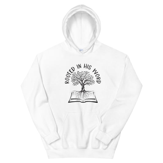 Rooted In His Word Unisex Hoodie - Inspirational Expressions 