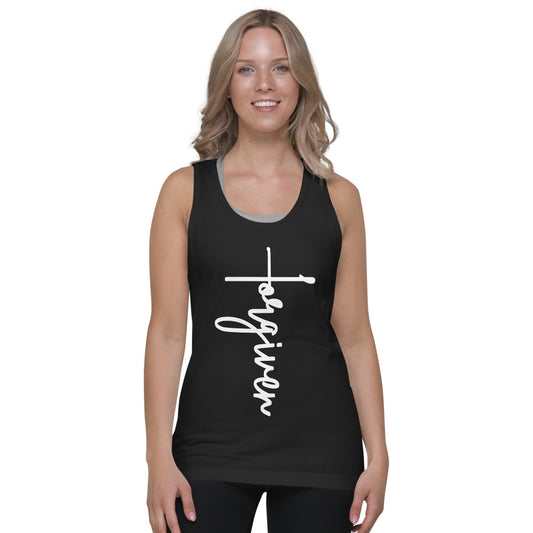 Forgiven Unisex Tank Top - Inspirational Expressions 